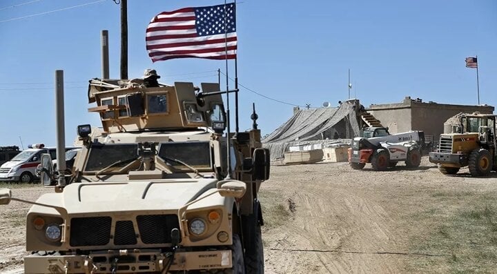 Một căn cứ quân sự Mỹ ở phía bắc Syria. (Ảnh: AP)