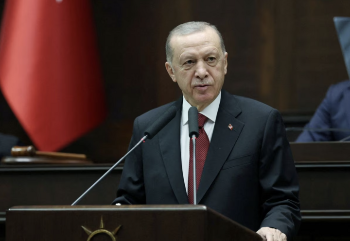 Tổng thống Thổ Nhĩ Kỳ Recep Tayyip Erdogan. (Ảnh: Reuters)