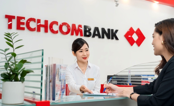 Bất động sản chiếm hơn 34% cơ cấu dư nợ tín dụng của Techcombank. (Ảnh:TCB)