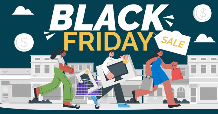 Black Friday năm nay rơi vào thứ 6 ngày 24/11/2023. (Ảnh: Getty)