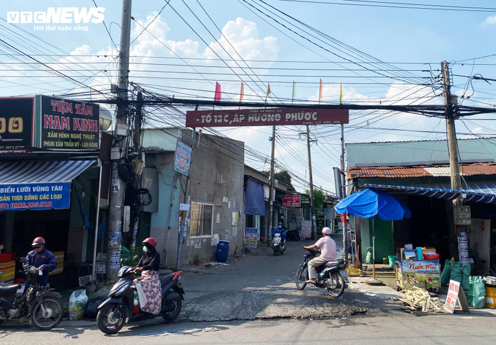 Khu phố Hương Phước có khoảng 200 căn nhà xây dựng trái phép.