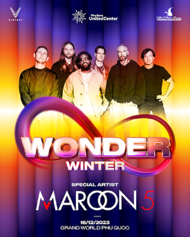'8wonder' đưa Maroon 5 đến Phú Quốc United Center - 1