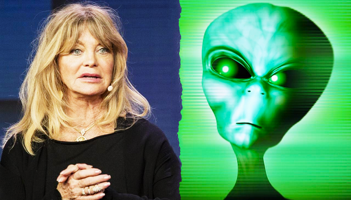 Goldie Hawn có niềm tin vững chắc về người ngoài hành tinh, sau một cuộc gặp gỡ ly kỳ, bí ẩn. (Ảnh: Google)