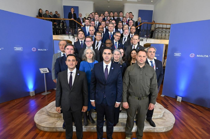 Quan chức các nước dự thảo luận công thức hoà bình do Kiev đề xuất cho xung đột Ukraine - Nga. (Ảnh: DOI)