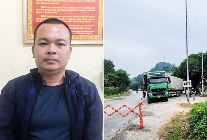 Lực lượng chức năng đã ra quyết định tạm giữ hình sự đối với tài xế Lương Văn Duy.