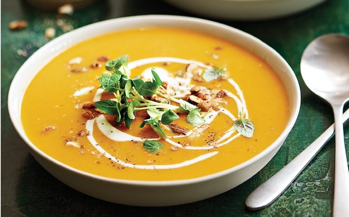 Mỗi vùng miền có những công thức chế biến món súp bí đỏ khác nhau. (Ảnh:healthyfood)