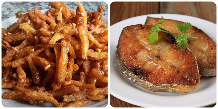 Cá cơm và cá thu rất tốt cho sức khoẻ.