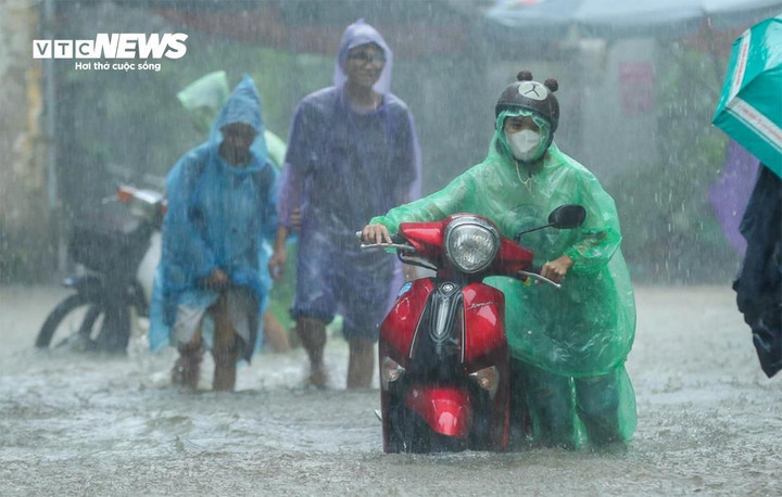 Miền Trung mưa xối xả. (Ảnh minh hoạ: Anh Trí)