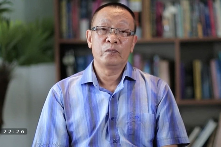 MC Lại Văn Sâm chia sẻ trong chương trình.