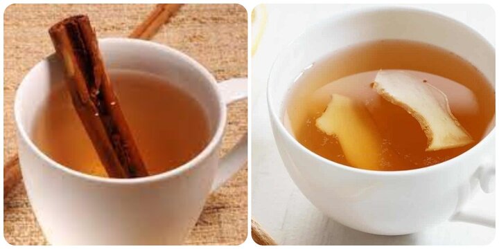 Quế và gừng là hai loại gia vị khi cho vào trà rất hợp