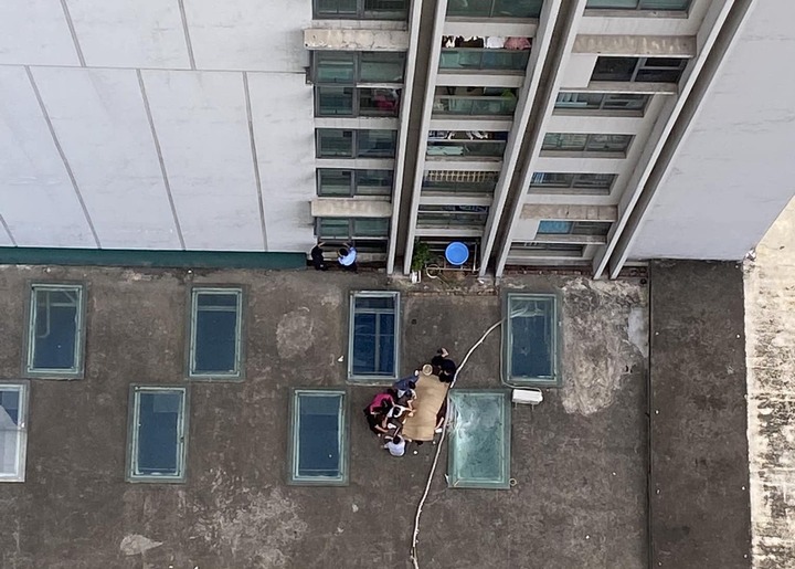 Hiện trường vụ việc.