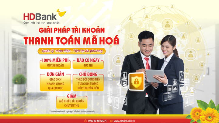 HDBank triển khai giải pháp tài khoản thanh toán mã hoá cho doanh nghiệp - 2