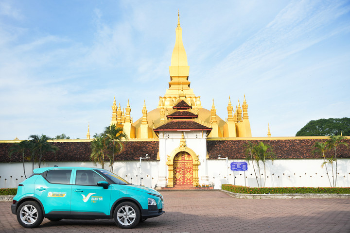 Ngắm trước dàn taxi điện Xanh SM sắp lăn bánh tại Lào - 9