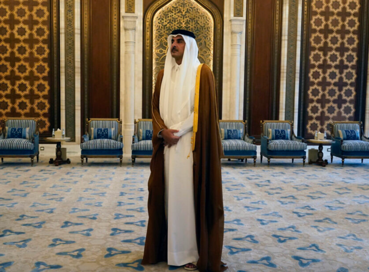 Quốc vương Qatar Sheikh Tamim bin Hamad al-Thani. (Ảnh: AP)