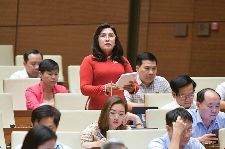 Đại biểu Nguyễn Thị Kim Bé.