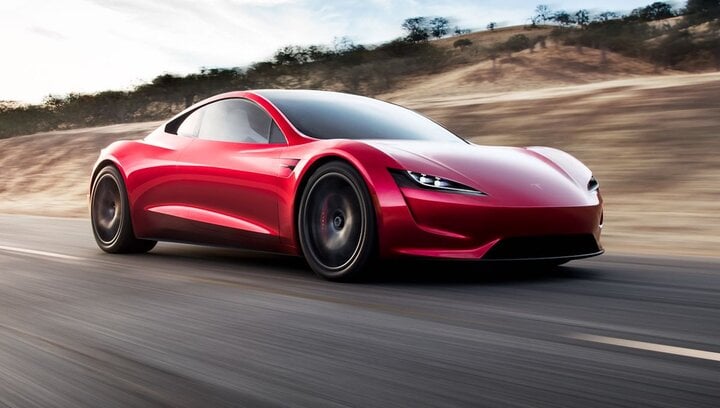 Xe ô tô điện Tesla Roadster 2026. (Ảnh: Car and Driver)