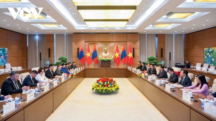 Quang cảnh cuộc hội kiến.