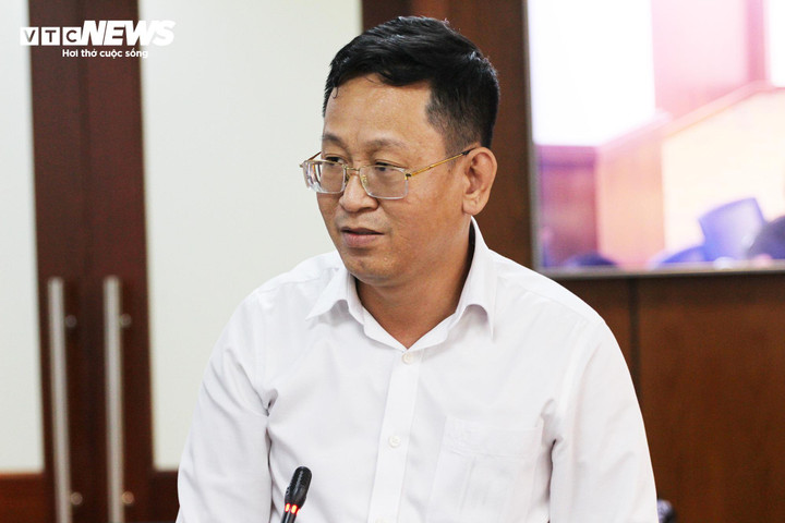 Ông Trần Quốc Trung, Phó trưởng Ban Nội chính Thành uỷ TP.HCM. (Ảnh: Thành Nhân)