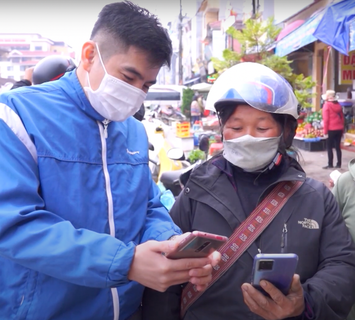 Trên 70% người trưởng thành có tài khoản ngân hàng thông qua chuyển đổi số.