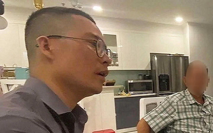 Bị can Nguyễn Văn Chung (cựu Tổng giám đốc Công ty TNHH Đo đạc, tư vấn, thiết kế, xây dựng DCB - Công ty DCB).