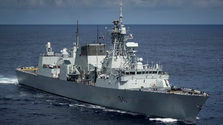 Tàu khu trục HMCS Ottawa (FFH 341) của hải quân Canada. (Ảnh: Hải quân Canada)