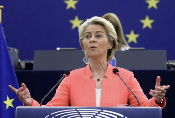 Chủ tịch Uỷ ban châu Âu (EC) Ursula von der Leyen. (Ảnh: Reuters)