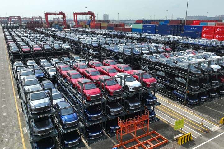 Trung Quốc là nước xuất khẩu ô tô lớn nhất thế giới trong nửa đầu năm 2023. (Ảnh: SCMP)