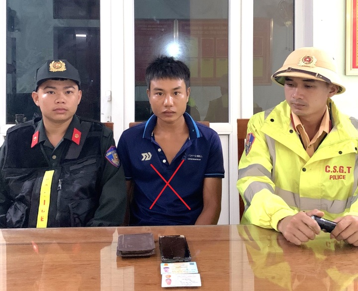 Đối tượng Cao Bá Khoa bị bắt giữ