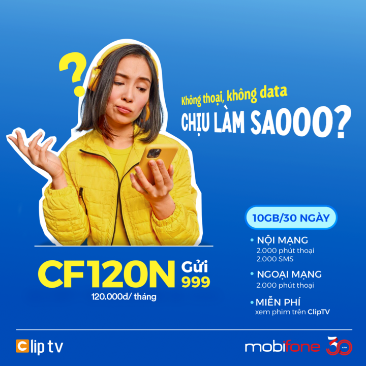 Gói combo thoại - data - truyền hình của MobiFone hấp dẫn khách hàng.