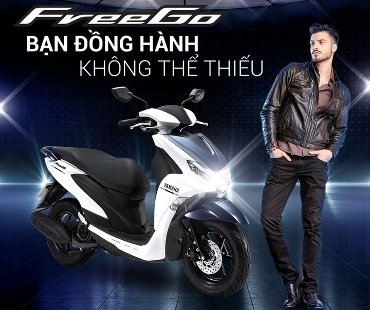 Freego phiên bản tiêu chuẩn. (Ảnh: Yamaha)