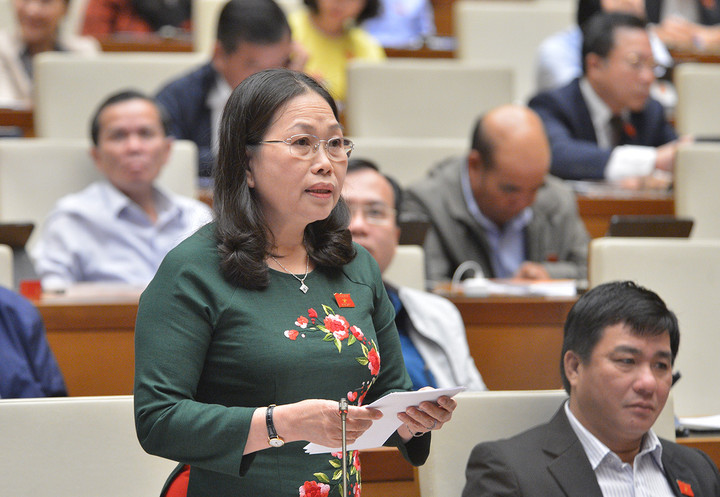 Đại biểu Quốc hội Nguyễn Thị Yến. (Ảnh: Quochoi.vn)