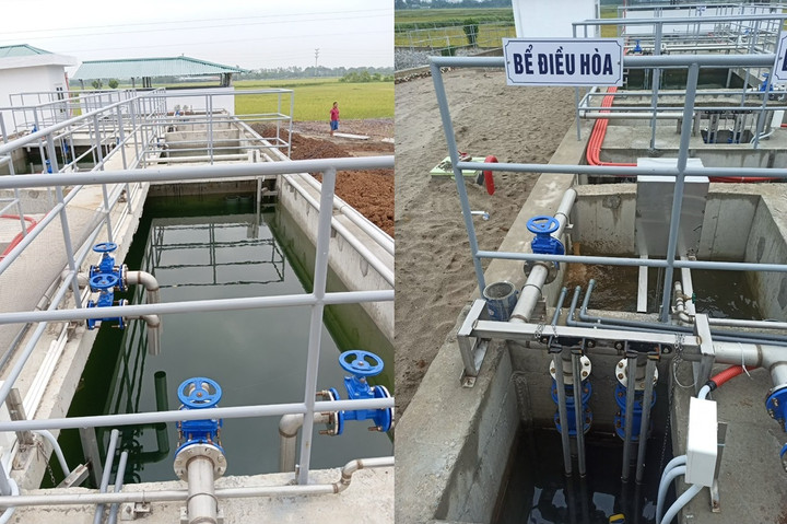 Trạm xử lý nước thải.