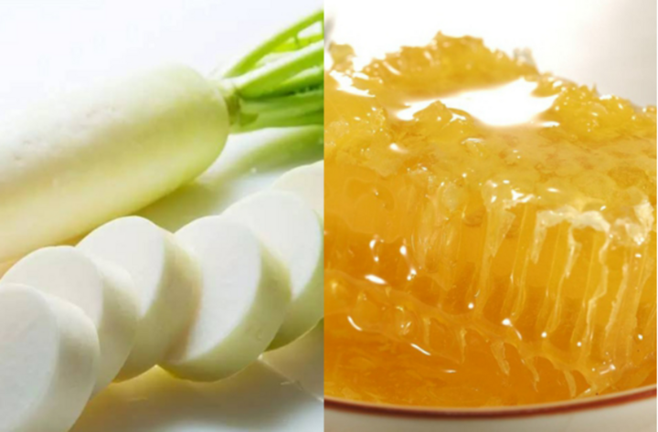 Củ cải và mật ong đều là nguyên liệu dễ tìm. (Nguồn: Aboluowang)