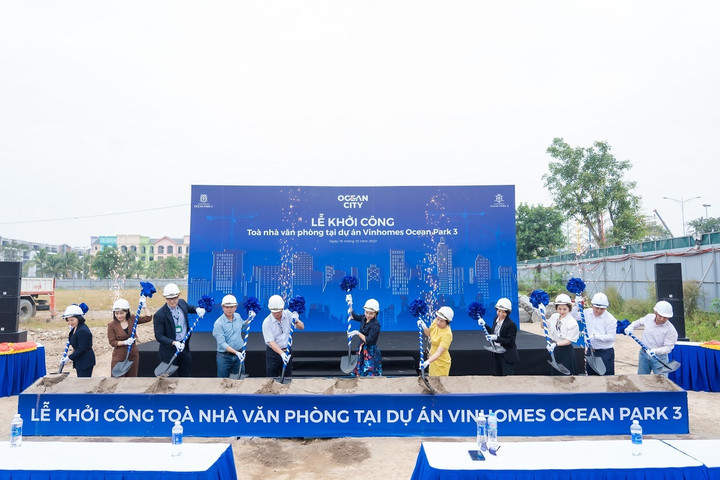 Tòa tháp văn phòng là mảnh ghép cuối cùng cho bức tranh “sống - lập nghiệp - nghỉ dưỡng” tại “quận Kinh Đô”.