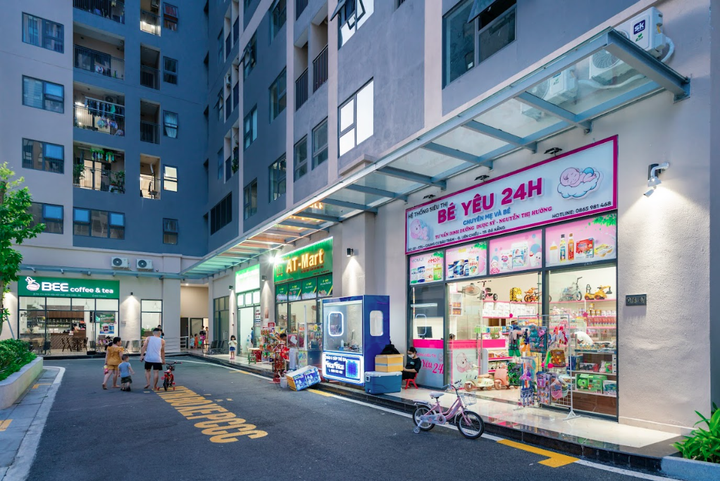 Các căn hộ để ở kết hợp kinh doanh được khai thác vận hành tại dự án The Ori Garden. (Ảnh: The Ori Garden)