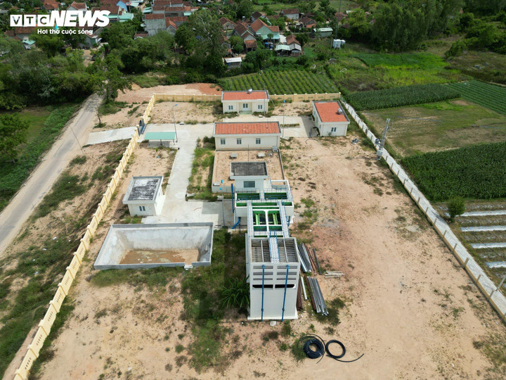 Nhà máy cấp nước sinh hoạt xã Bình Nghi, huyện Tây Sơn là một trong những dự án bị "điểm tên" trong kết luận thanh tra.