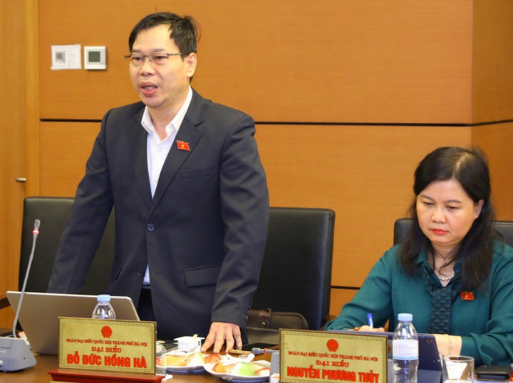 Đại biểu Đỗ Đức Hồng Hà (đoàn Hà Nội).