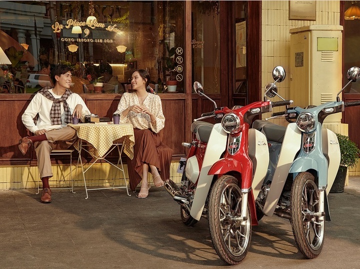 Honda Super Cub C125 phiên bản tiêu chuẩn. (Ảnh: Honda)