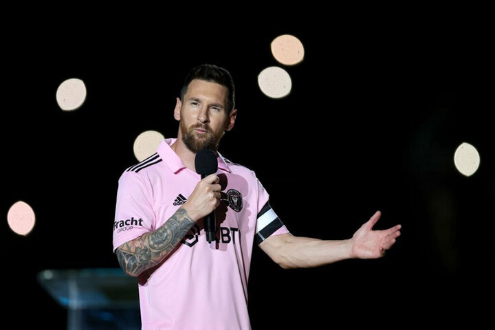 Trong bài phát biểu, Messi cảm ơn người hâm mộ, đồng thời tuyên bố Inter Miami sẽ chơi tốt hơn ở mùa giải tiếp theo.