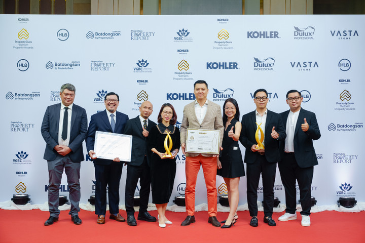 Kusto Home với cú đúp giải thưởng tại Vietnam Property Awards 2023.