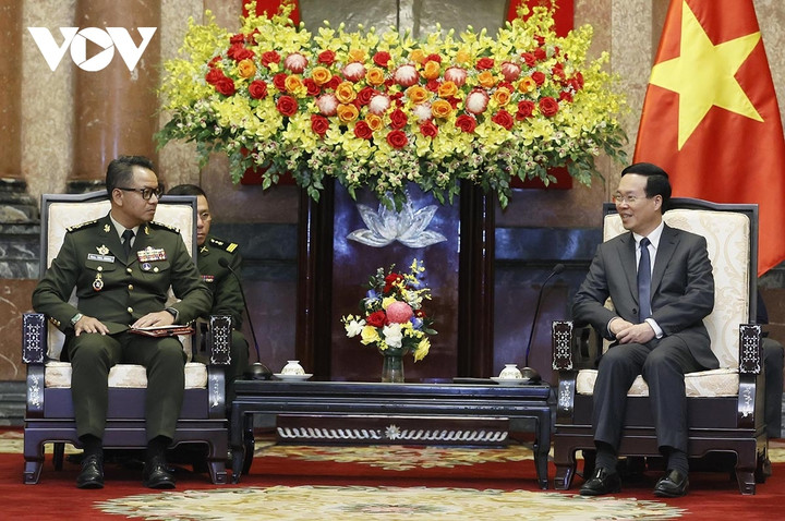 Chủ tịch nước Võ Văn Thưởng nhấn mạnh, Việt Nam luôn mong muốn tăng cường quan hệ với Campuchia, coi đây là ưu tiên trong chính sách đối ngoại của Việt Nam.