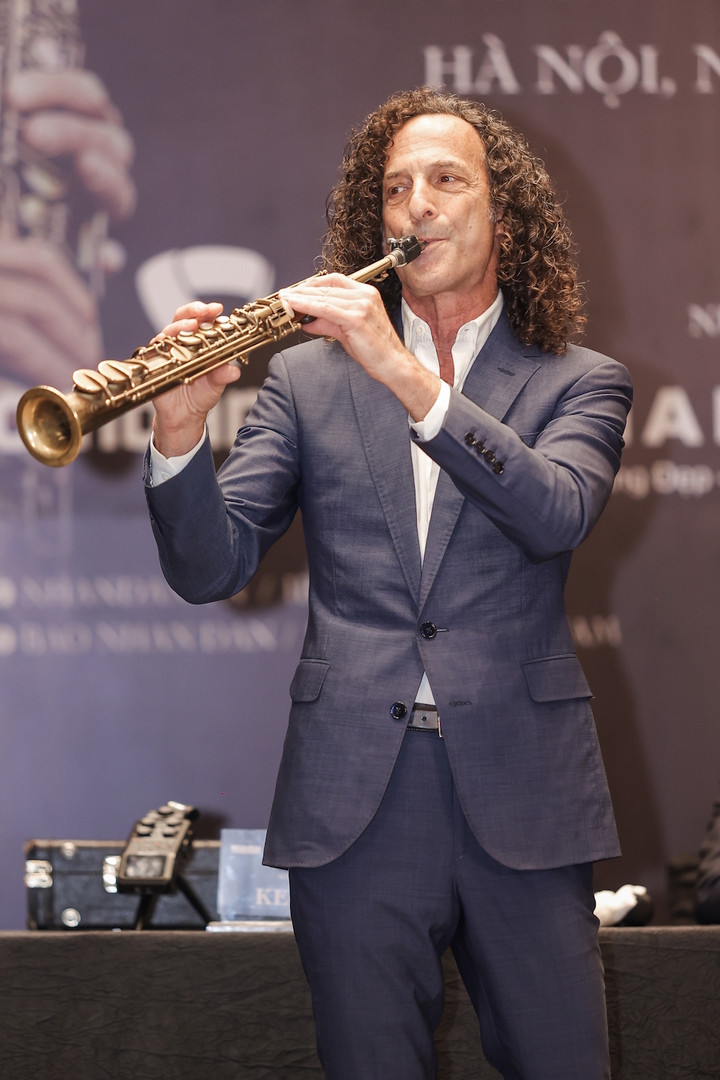 Đêm nhạc Kenny G Live in Vietnam sẽ diễn ra tại Mỹ Đình vào tối 14/11. (Ảnh: Hòa Nguyễn).