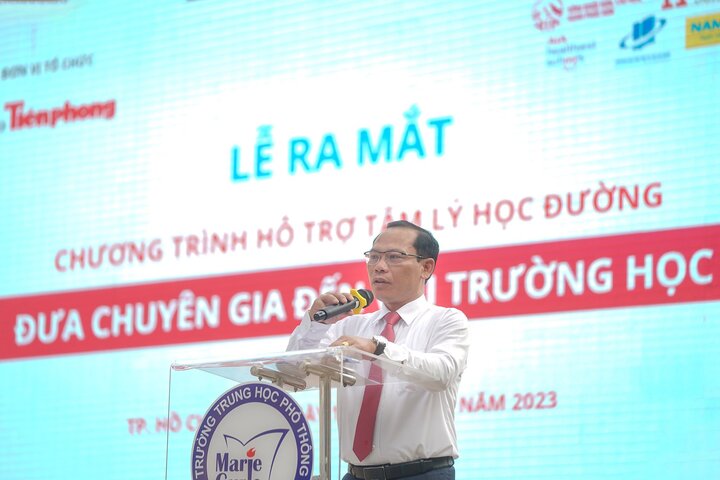 Ông Phạm Anh Thắng - Phó Chánh Văn phòng Bộ Lao động - Thương binh và Xã hội, Trưởng Cơ quan đại diện Bộ tại TP.HCM. (Ảnh: Phạm Nguyễn)