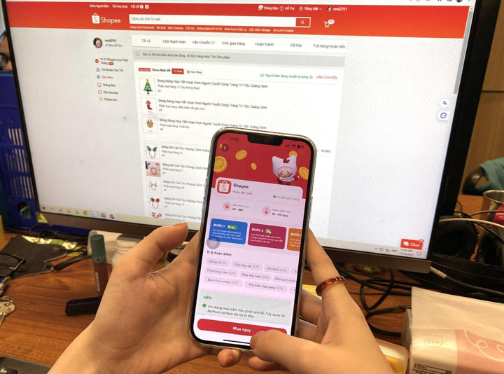 Người dùng có thói quen mua sắm qua ứng dụng bên thứ ba để được nhận nhiều quyền lợi ưu đãi hơn.
