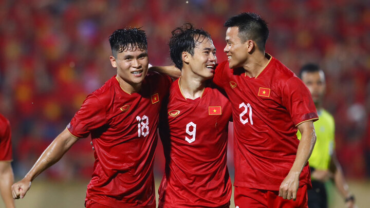 Đội tuyển Việt Nam tham dự Asian Cup 2023.