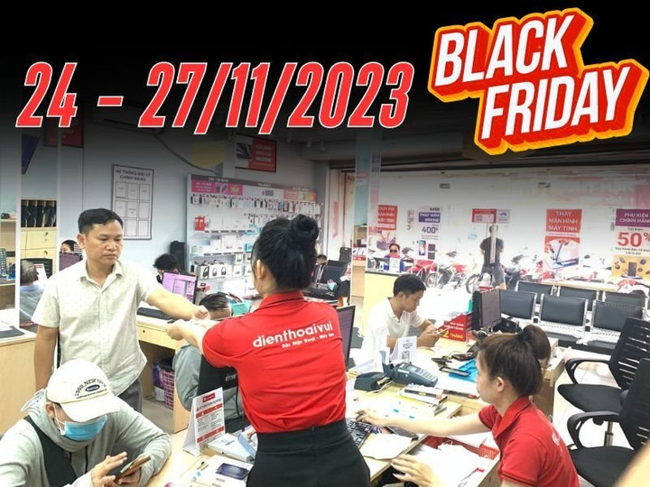 Săn deal Black Friday 2023 cực hot tại Điện Thoại Vui.