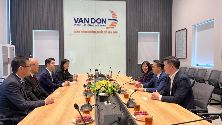 Sau gần 5 năm đưa vào khai thác, các đường bay quốc tế từ Cảng HKQT Vân Đồn đã kết nối đến Trung Quốc, Hàn Quốc, Nhật Bản.