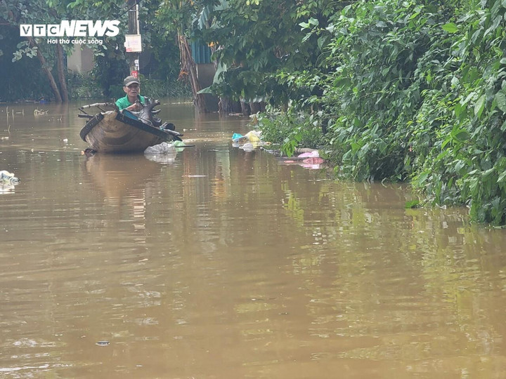 Trận lụt vừa qua được đánh giá là lớn nhất trong 10 năm trở lại đây ở Thừa Thiên - Huế