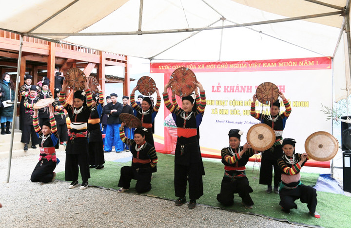 Đồng bào dân tộc thiểu số ở Bảo Lạc đang được định hướng phát triển du lịch cộng đồng.