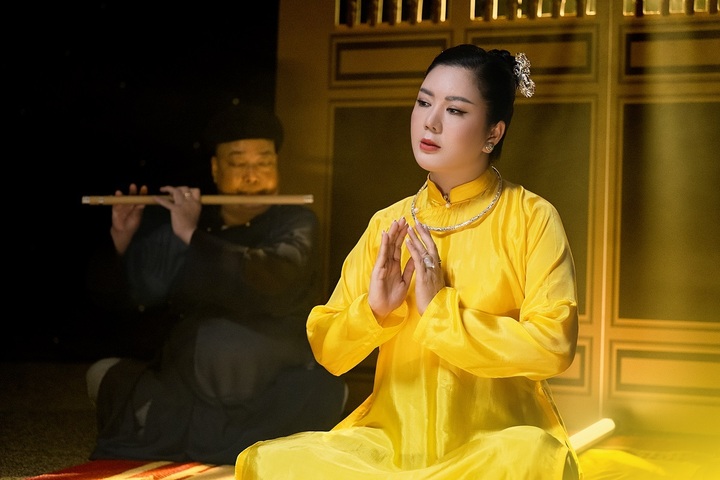 Nữ ca sĩ hi vọng ca khúc sẽ góp phần quảng bá giá trị văn hóa của tín ngưỡng Tứ phủ đến với đông đảo khán giả trẻ.